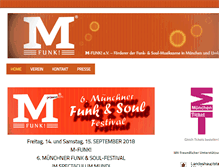 Tablet Screenshot of m-funk.com